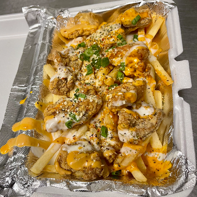 A11. Taiwanese Loaded Fries.