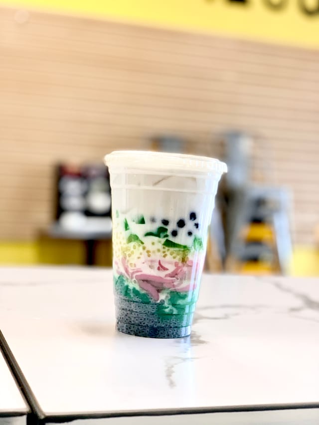 Tri-Color Dessert.