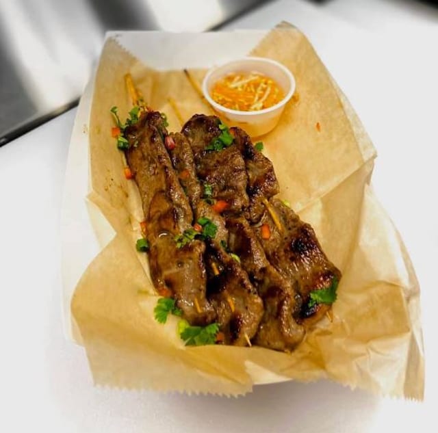 A9. Beef Kushiyaki.