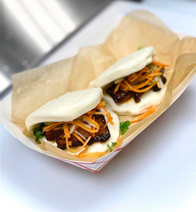A1. Pork Belly Bao Bun.